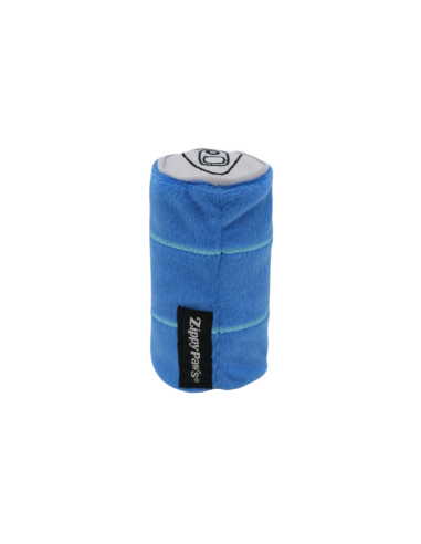 Squeakie Can - Pups Blue Ribbon : ZippyPaws  - Squeakie Can - Pups Blue