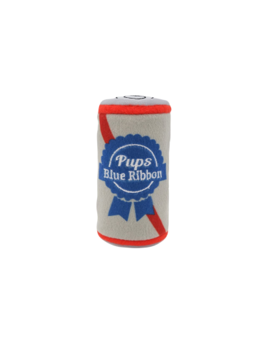 Squeakie Can - Pups Blue Ribbon : ZippyPaws  - Squeakie Can - Pups Blue