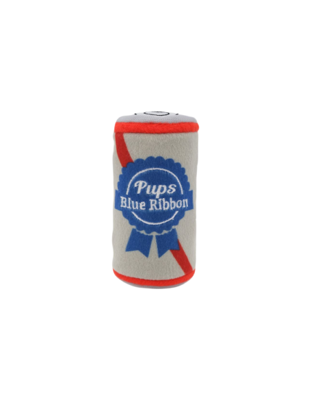 Squeakie Can - Pups Blue Ribbon : ZippyPaws  - Squeakie Can - Pups Blue