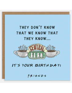 Friends Official - The One Where You Got Married : Pop-Up Cards - "They Don't Know That We Know That They Know…"