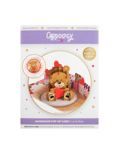 Celebrate Love : Pop-Up Cards - Love Bear