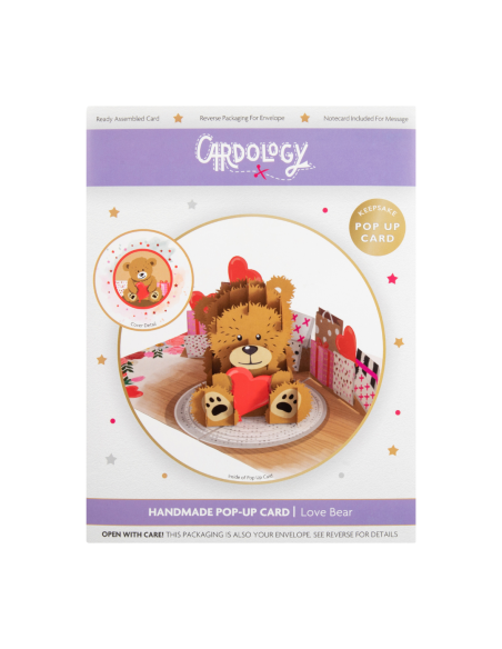 Celebrate Love : Pop-Up Cards - Love Bear