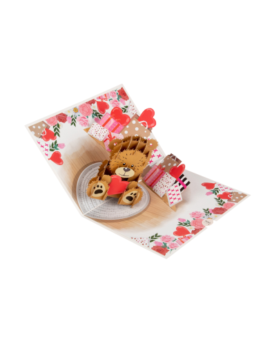 Celebrate Love : Pop-Up Cards - Love Bear