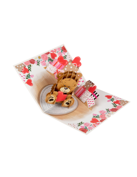Celebrate Love : Pop-Up Cards - Love Bear