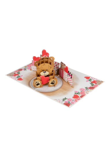 Celebrate Love : Pop-Up Cards - Love Bear