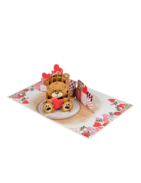 Celebrate Love : Pop-Up Cards - Love Bear