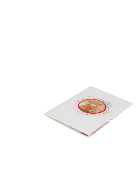Celebrate Love : Pop-Up Cards - Love Bear