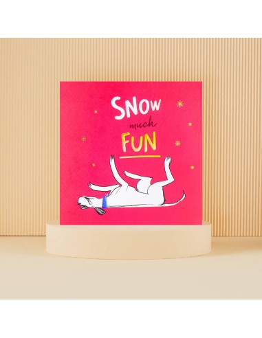 Snow much Fun - Dogs - Xmas