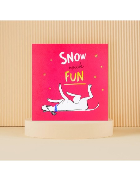 Snow much Fun - Dogs - Xmas