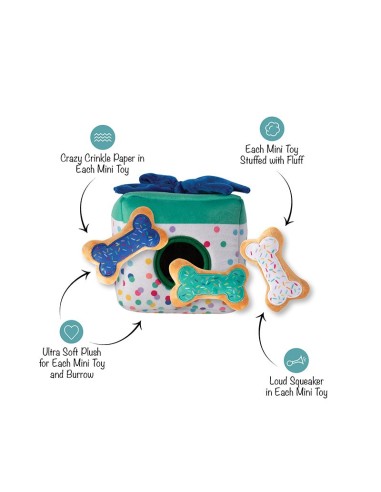 All About The Gifts Interactive Dog Toy - pack of 4