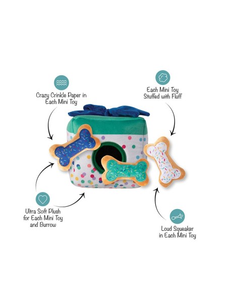 All About The Gifts Interactive Dog Toy - pack of 4