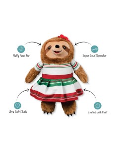 You Had Me At Hola! Plush Dog Toy - pack of 4 2