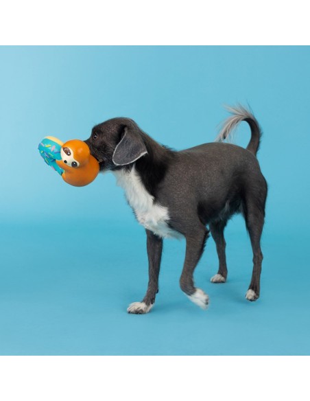 Donut Worry About A Thing Latex Dog Toy - pack of 4