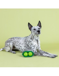 We Come In Peas Latex Dog Toy - pack of 4 2