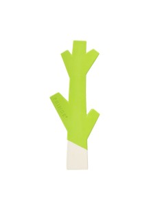 Stick With Me Lime/White Rubber Dog Toy - pack of 4
