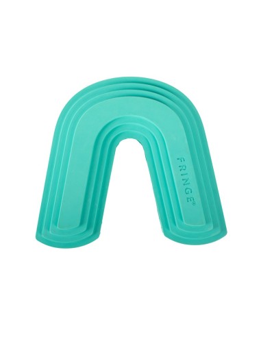 Color Me Happy Turquoise Rubber Dog Toy - pack of 4