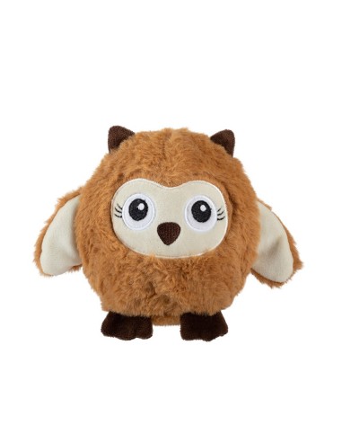 Don't Ruffle My Feathers Rubber/Plush Dog Toy - pack of 4