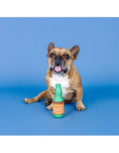 Beer O' Clock Rubber / Plush Dog Toy - pack of 4