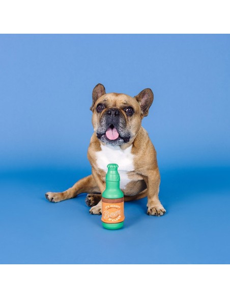 Beer O' Clock Rubber / Plush Dog Toy - pack of 4