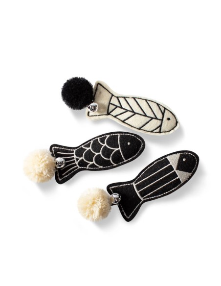 OFF THE SCALES CAT TOY MNI SET OF 3