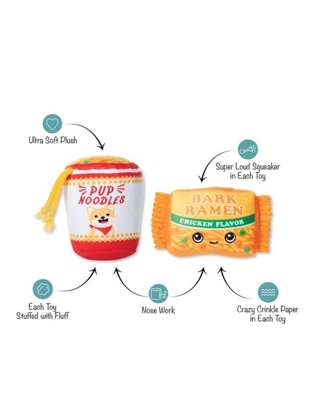Nothin' But Noodles Interactive Toys - pack of 4