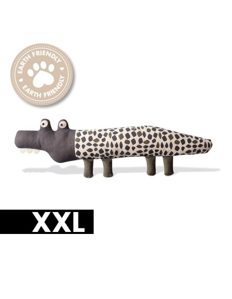 CROC MY WORLD CANVAS DOG TOY