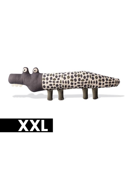 CROC MY WORLD CANVAS DOG TOY
