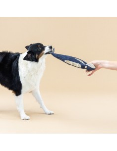 THERE SHE BLOWS CANVAS DOG TOY 2