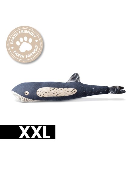 THERE SHE BLOWS CANVAS DOG TOY