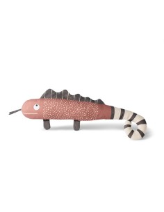 ONE IN A CHAMELEON CANVAS DOG TOY