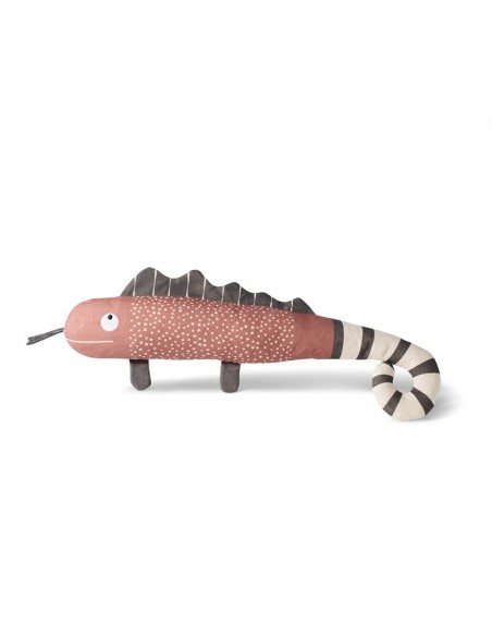 ONE IN A CHAMELEON CANVAS DOG TOY