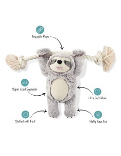 Girlie sloth on a rope | Touw 2